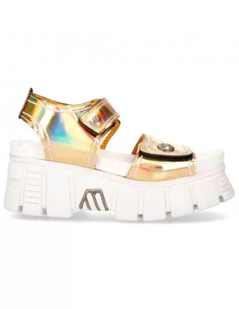 New Rock Sandals | Sandals^Metallic M-Bios105-C2