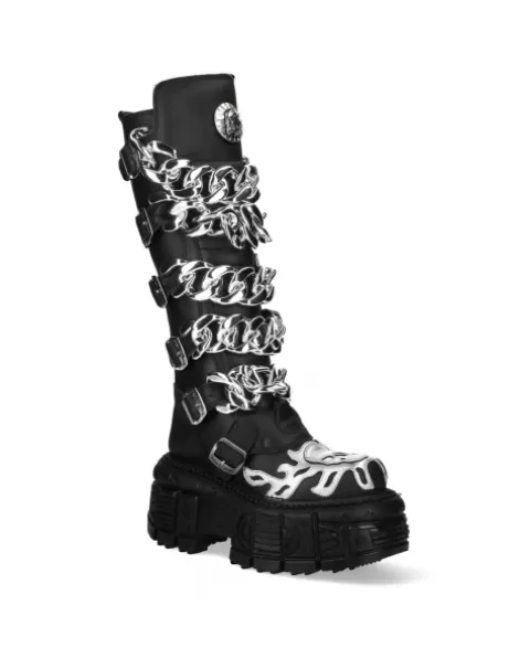 New Rock High boots | High Boots^M-MET033-C6