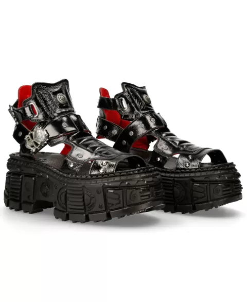 New Rock Sandals | Sandals^Shoe Black Tank  M-Bios104-C6