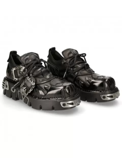 New Rock Shoes^Shoe Metallic M-992-S2