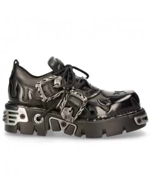 New Rock Shoes^Shoe Metallic M-992-S2