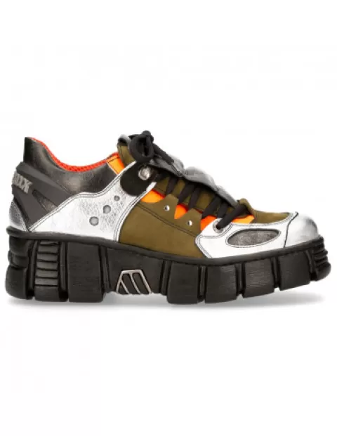 New Rock Wall | Sneakers^Shoe  Tower With Laces M-Wall002-C14